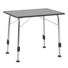 (Ref 337D) DUKDALF STABILIC 1 LUXE ANTHRACITE FOLDING CAMPING TABLE 80X60 ADJUSTABLE LEGS CARAVAN MOTORHOME CAMPING